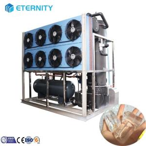 China 10Tons/24H Commercial Ice Tube Maker Machine Automatic on sale