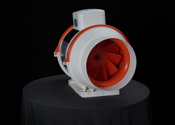 Silent Exhaust Duct Inline Exhaust Fan Mixed Airflow Centrifugal Air Extractor
