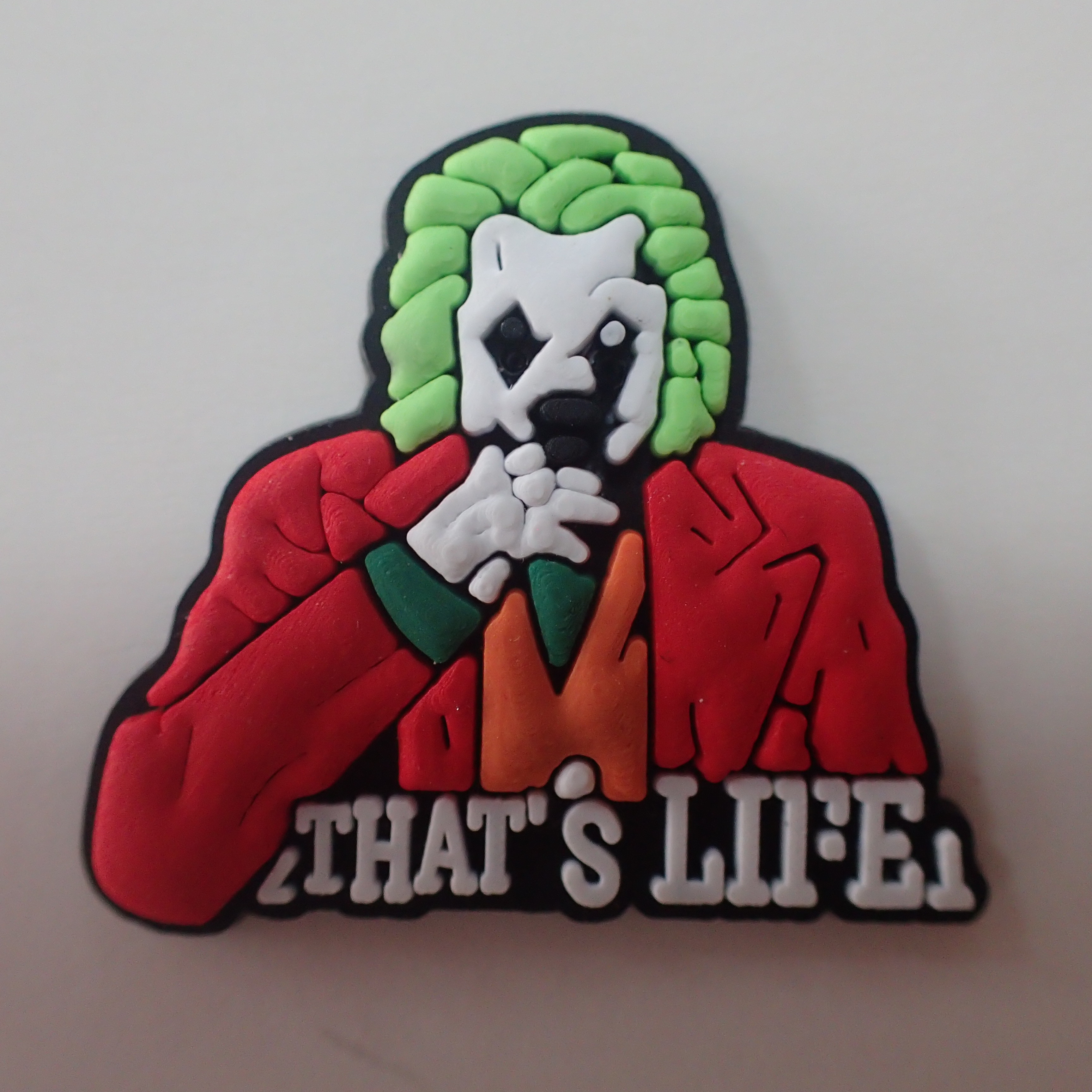 Cartoon Character Silicone Rubber Patch Fashion Design Relief Logo PVC Badge