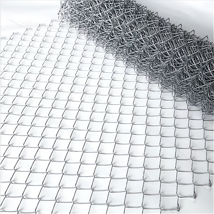 High Grade New Design Custom Used Chain Link Wire Mesh Hot Dipped Galvanized Chain Link Fence