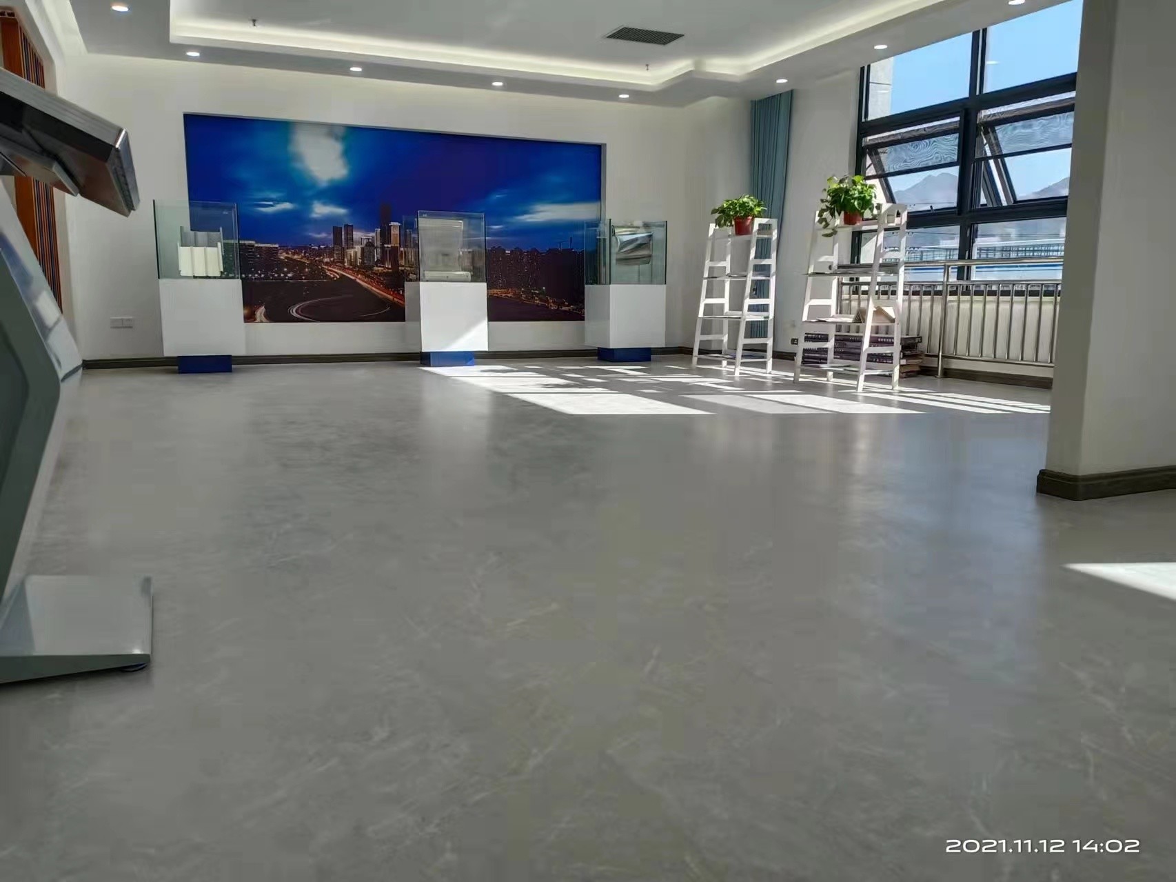 7''X48'' Marble Pattern Vinyl Flooring 5mm 5.5mm GKBM LS-S012