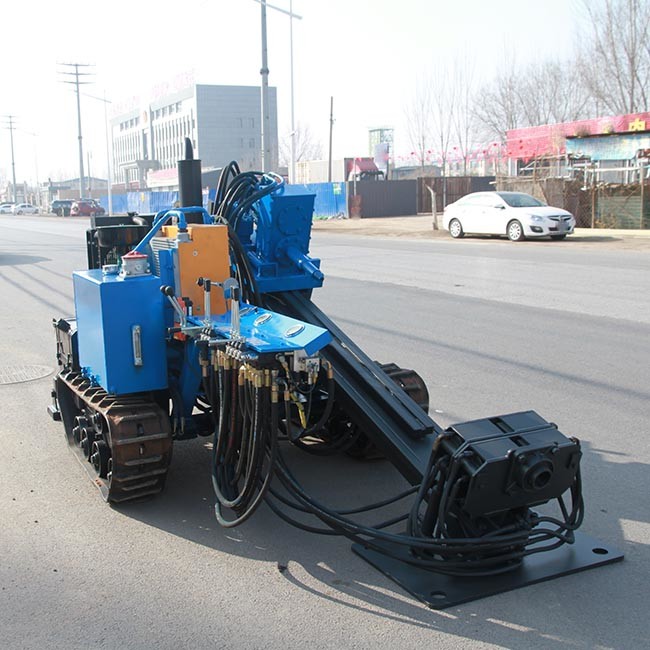 Powerful Borehole Drilling Machine Horizontal Diesel Engine Test Rig Drilling