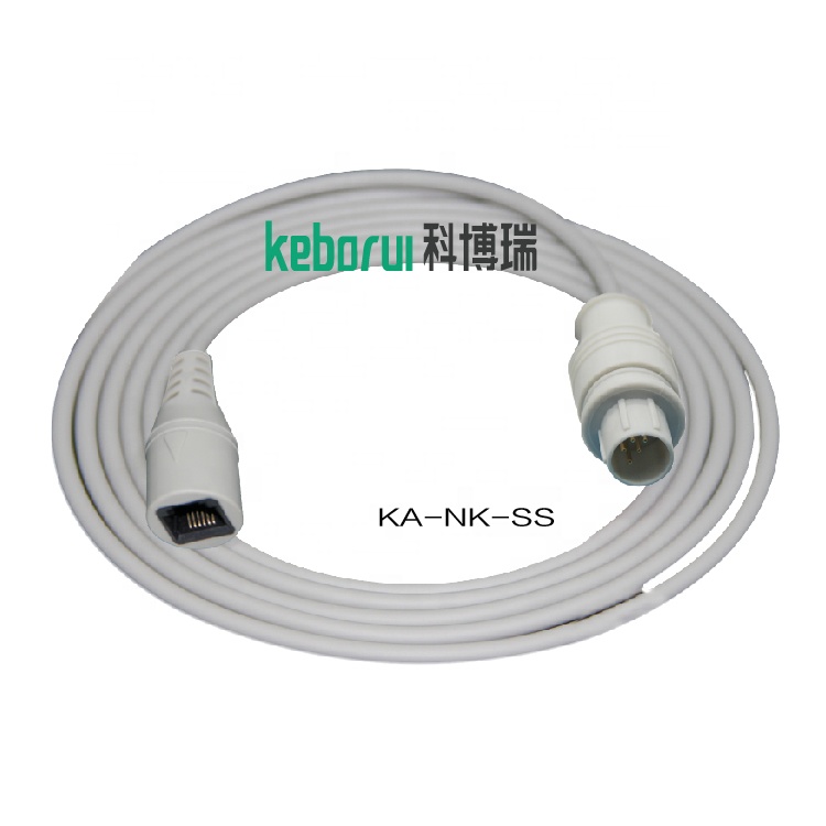 Nihon Kohden IBP Cable To Smiths Transducer
