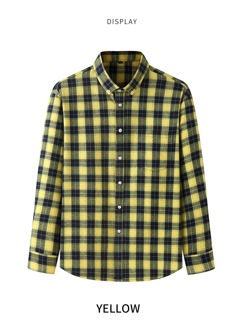 2022 Fashion Men's Shirts Autumn Long Sleeve Plus Size Clothes for Adult Age Group