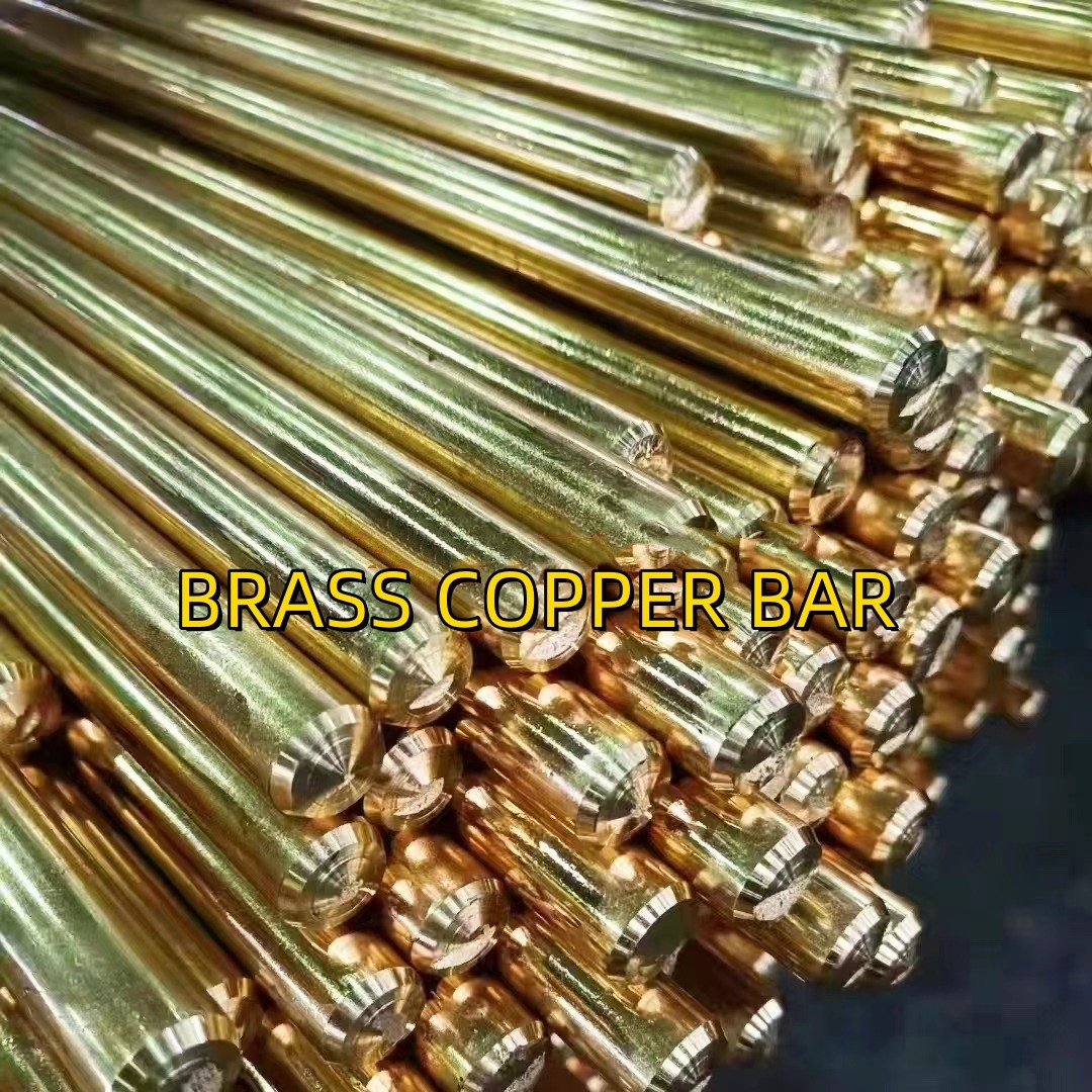 JIS H3250-2006 EN12163-98 C3604 Type Brass Copper Rod C37710 Brass Alloy Round Rod / Bar