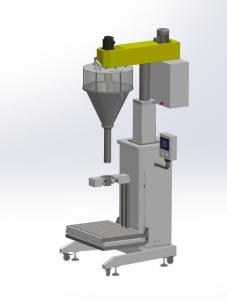Buy cheap 25kg 50kg Dog Food Packaging Machine Semi Automatic Packaging Machine For Detergent Powder product