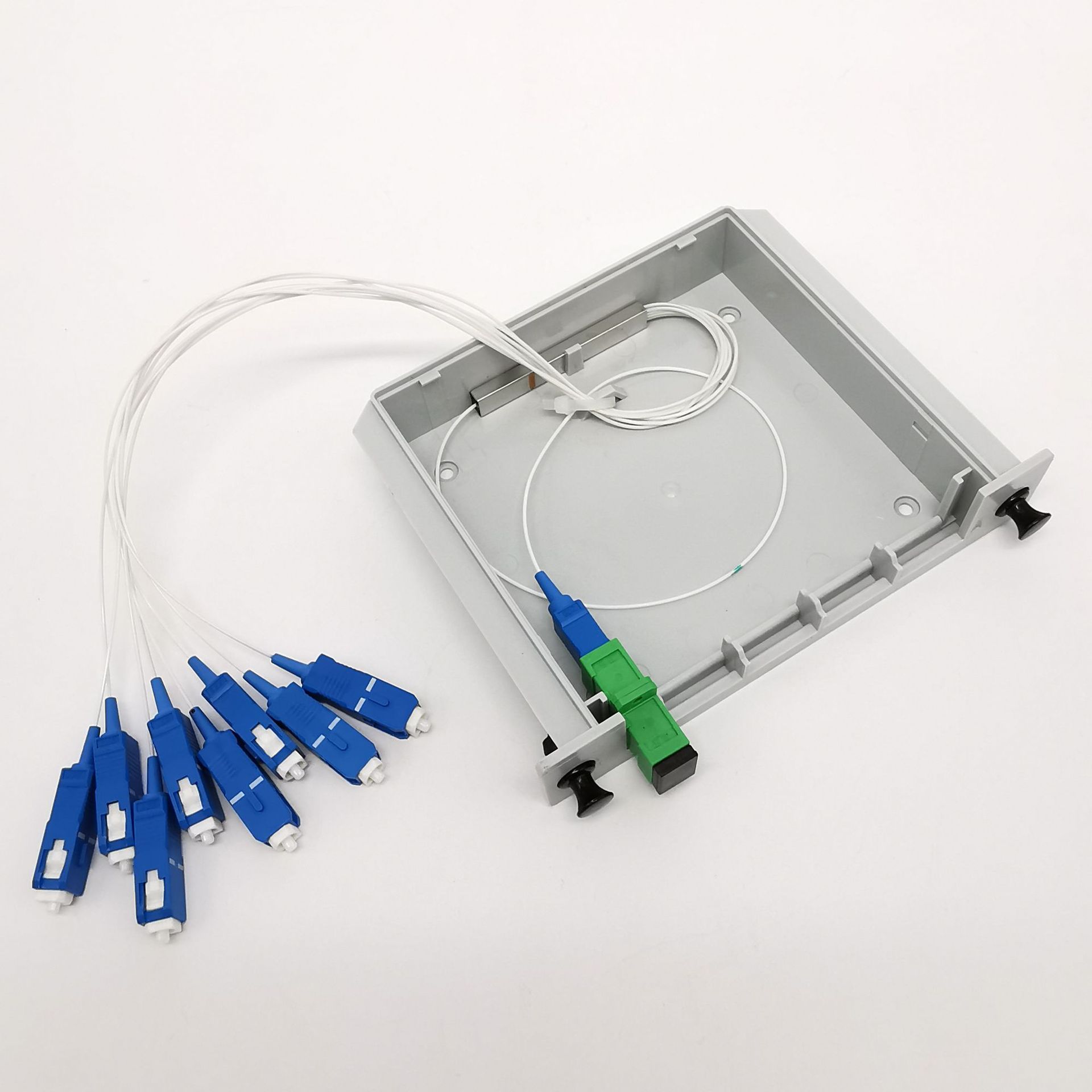 FC Network Plc Fiber Splitter Module 1000 Plugging Times and Long-Lasting Performance
