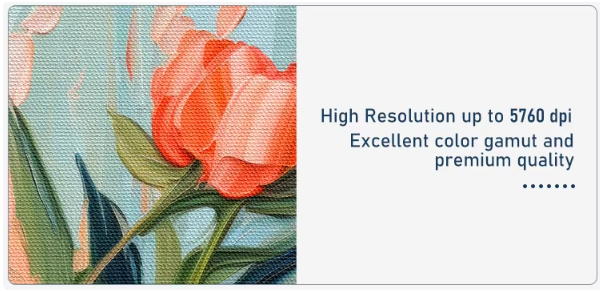 Latex Inkjet Printing Canvas 3.2m Poly Cotton Canvas Waterproof For HP Latex Printers