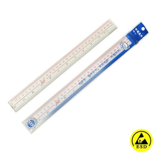 ESD Ruler, Length 30cm, surface resistance of 10E5~10E8 power