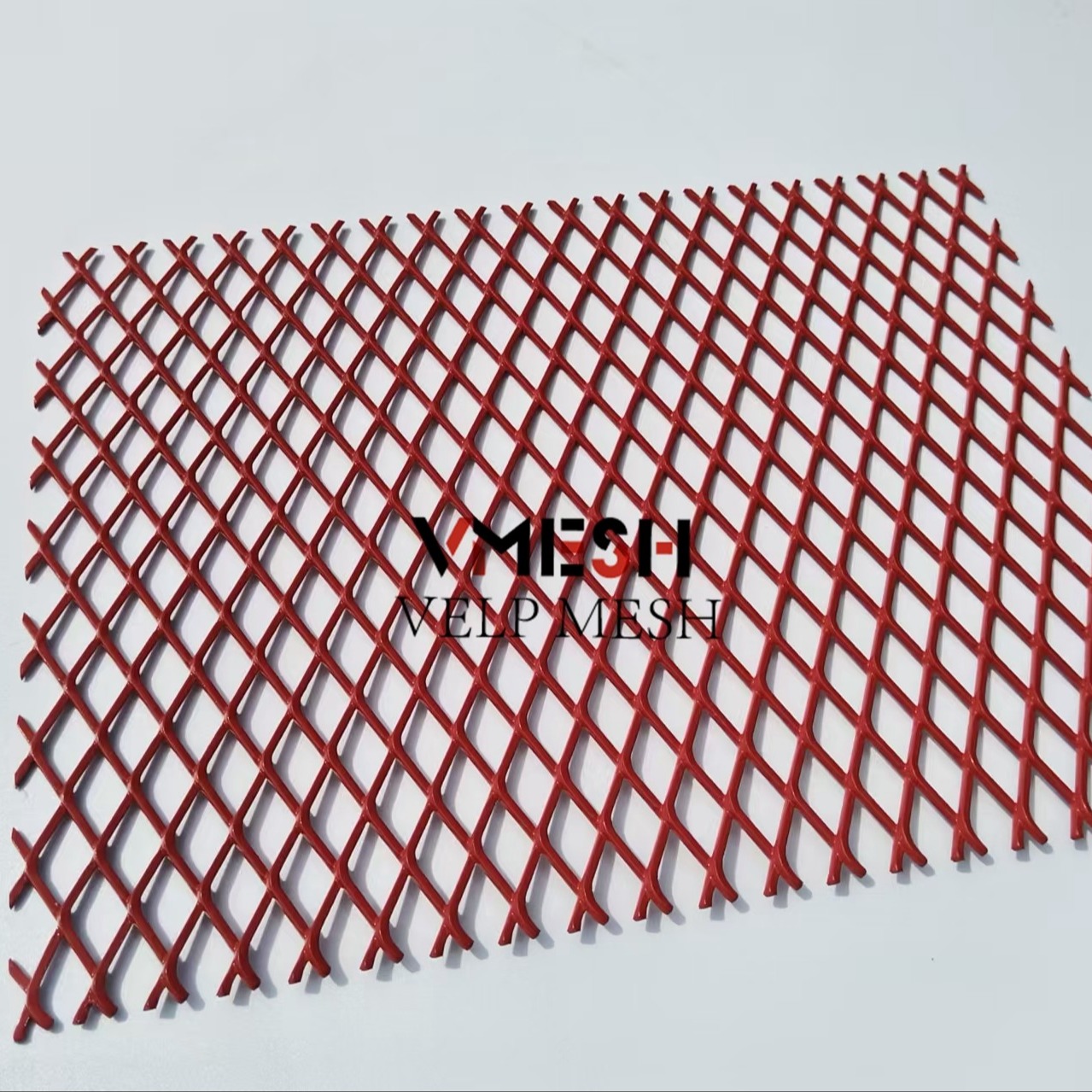 architectural Decorative Facade Metal Mesh Ceiling Diamond Aluminum Mesh Tiles