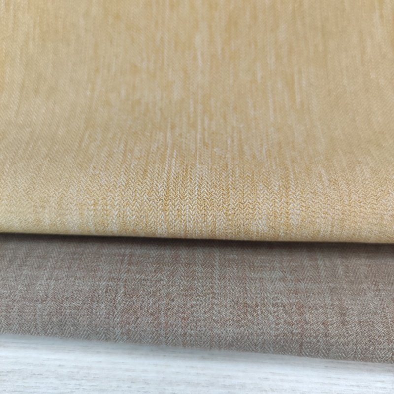 Herringbone Stretch Fabric 100% Polyester Like Linen Tweed Fabric For Coat Pant Men Suit