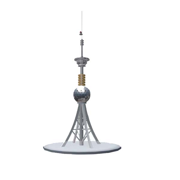 ISO9001 Ornamental Stainless Steel Lightning Rod For Protection