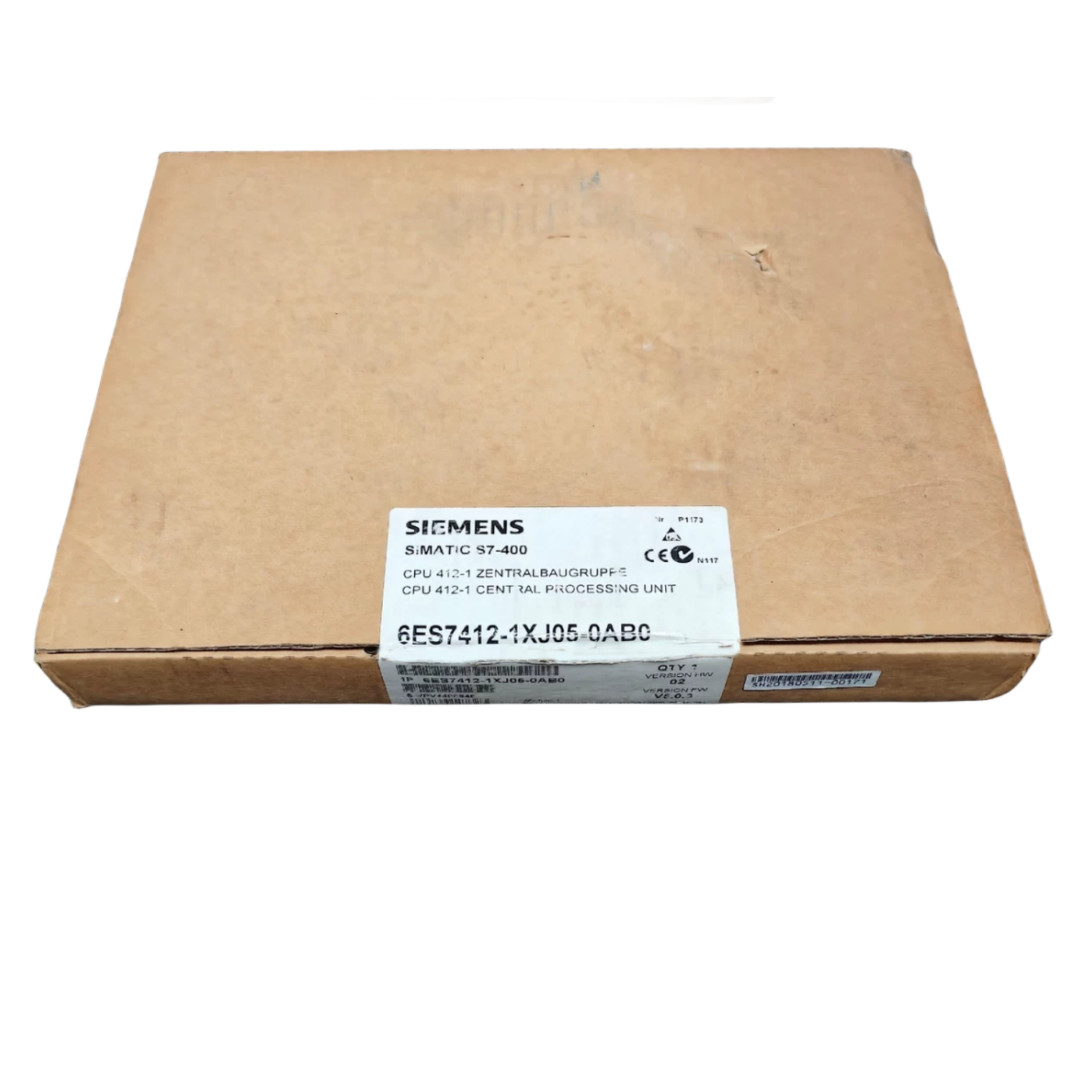 SIEMENS SIMATIC PLC S7-400 6ES7412-1XJ05-0AB0 CPU 412-1