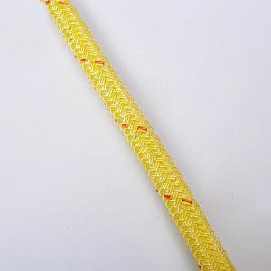Buy cheap Yellow Solid Braid Polypropylene Rope , Dyed Hollow Braid Rope Hard Wearing product