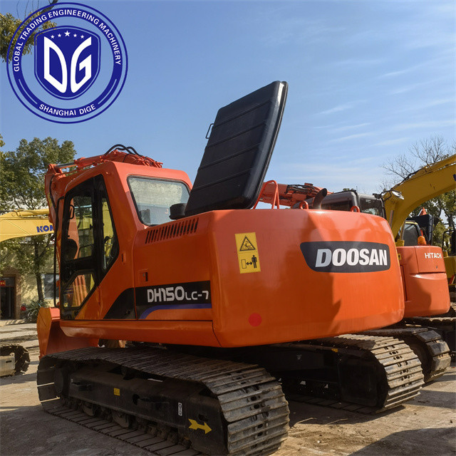 Origin Korea DH150-7 Used Doosan Excavator DH150-7 Excavator Secondhand Doosan Excavator DH150-7