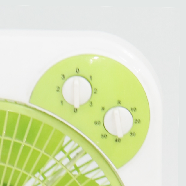 12v 10 Inch Rechargeable Table Fan With Adapter And Timer