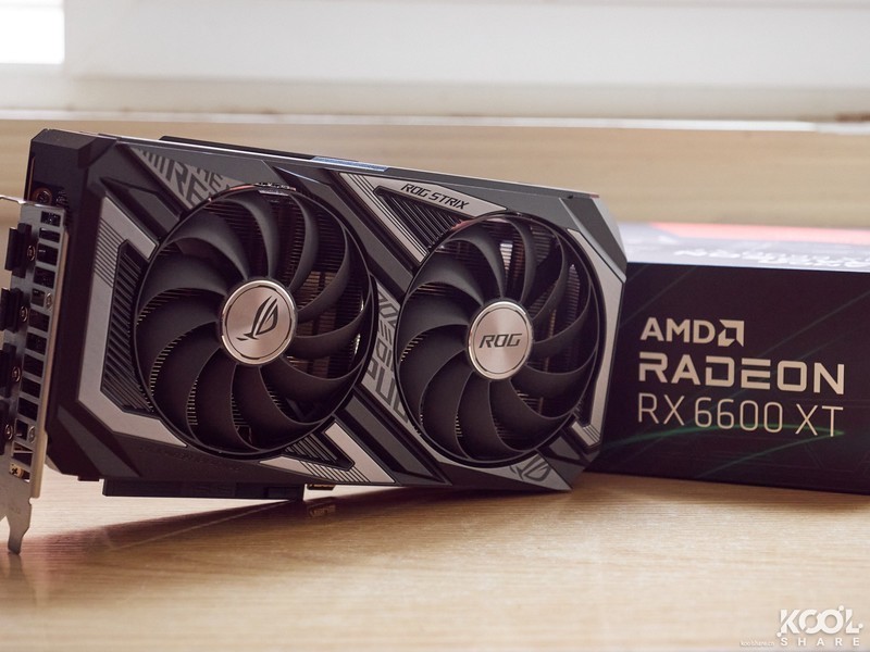 Amd Radeon RX 6600 XT Dual OC 8GB ROG STRIX 128Bit Fhr Non LHR DDR6