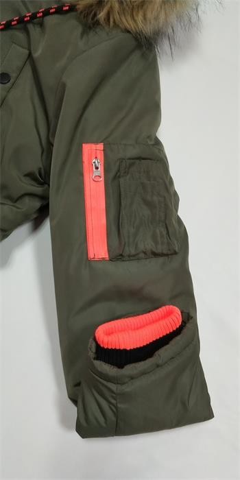 Mens Puffer Coat With Fur Hood Mens Knee Length Puffer Coat