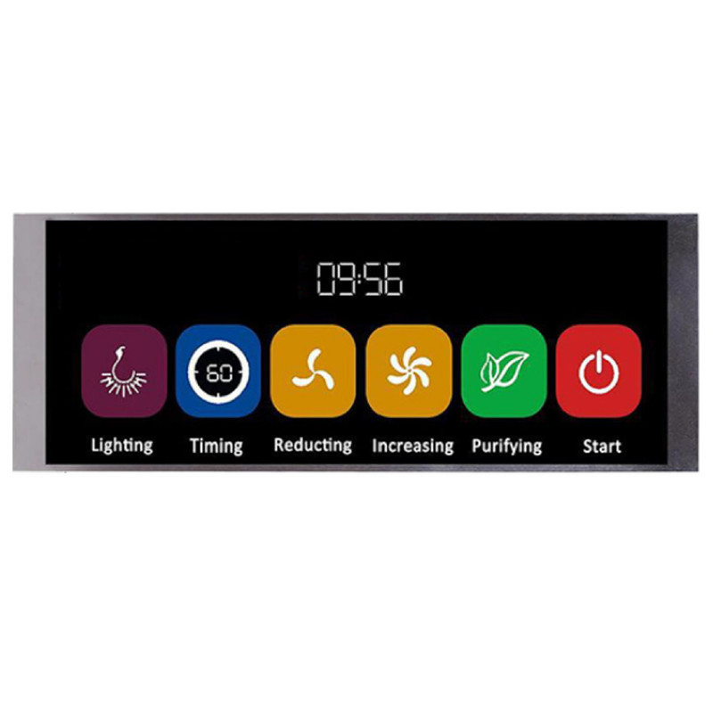 6.86 Inch Strip Bar Intelligent LCD 480×1280 Dots LVDS/MIPI IPS HD Industrial Control Advertising Screen