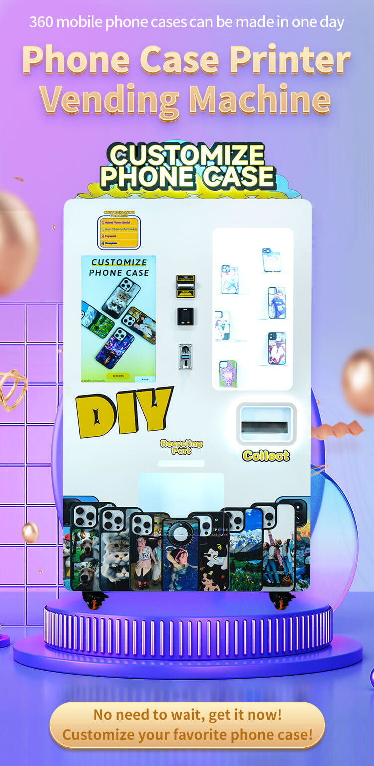 Revolutionize Your Business with Our Phone Case Printing Vending Machine 360 PCS / Day