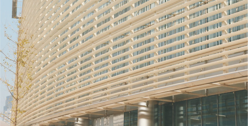 Building Decorative Aluminum Profile Shades Aluminium Perforated Interior or Exterior Wall Blinds