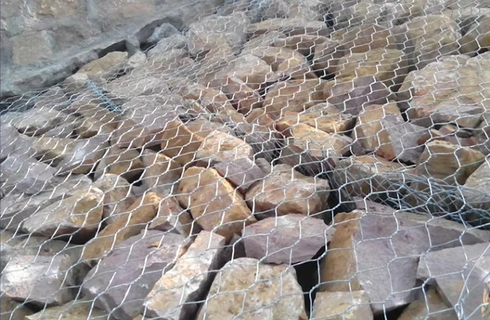 Hexagonal Gabion Box Retaining Wall for River Flood Control 3*1*1m