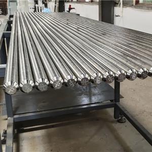 China Wind Power Threaded Steel Rod Thread Bar Coupling Nut Bolt Anchor Plate on sale