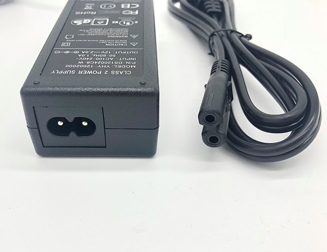 UL1310 ac dc adaptor switch power supply 12 v volt 12vdc 12volt 12v 2a 2.0a 2000ma 2 a amp power adapter