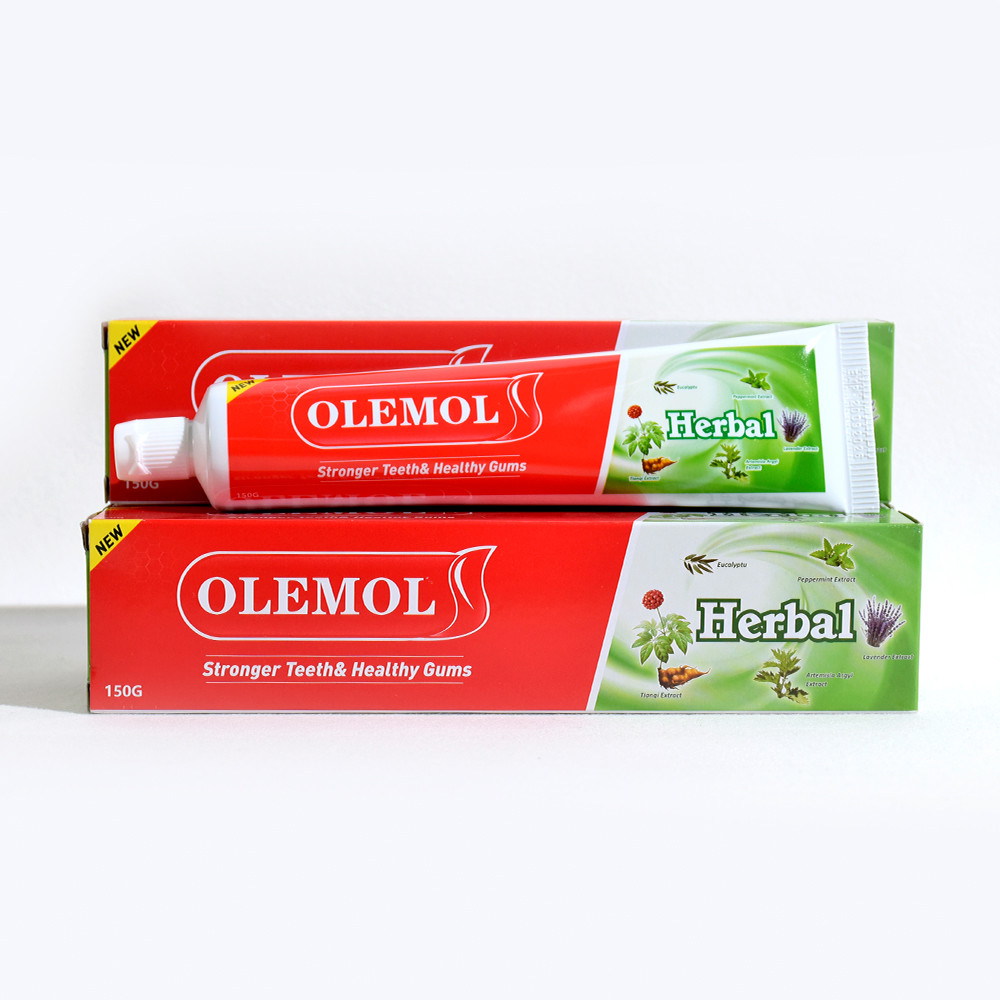 Olemol 150g Herbal Toothpaste - New Arrival! Strengthen Teeth and Promote Healthy Gums