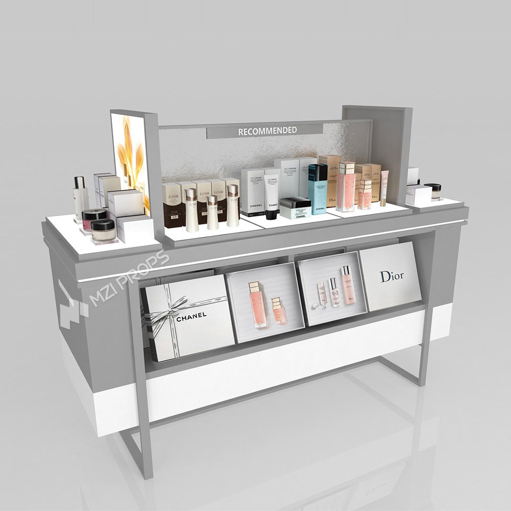 GDR06-CMM02 Beauty Display Stand with Optimized Display Space and Luxurious Style for Fashion Boutique