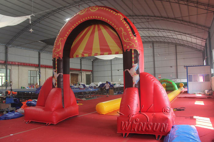Attractive Inflatable Advertising Arch , Environmental Friendly Blow Up Arch