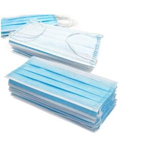 Buy cheap Adjustable Nose Piece Disposable Earloop Face Mask Non Sterile For Single Use product