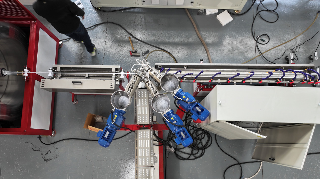 Sino Holyson HSJ-65/28 16-50mm PVC Clear Water Hose Making Machine