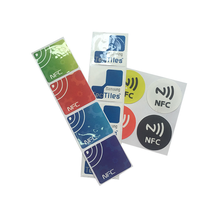 OEM 213 Chip Plastic Patrol RFID NFC Tag Sticker 13.56mhz Waterproof