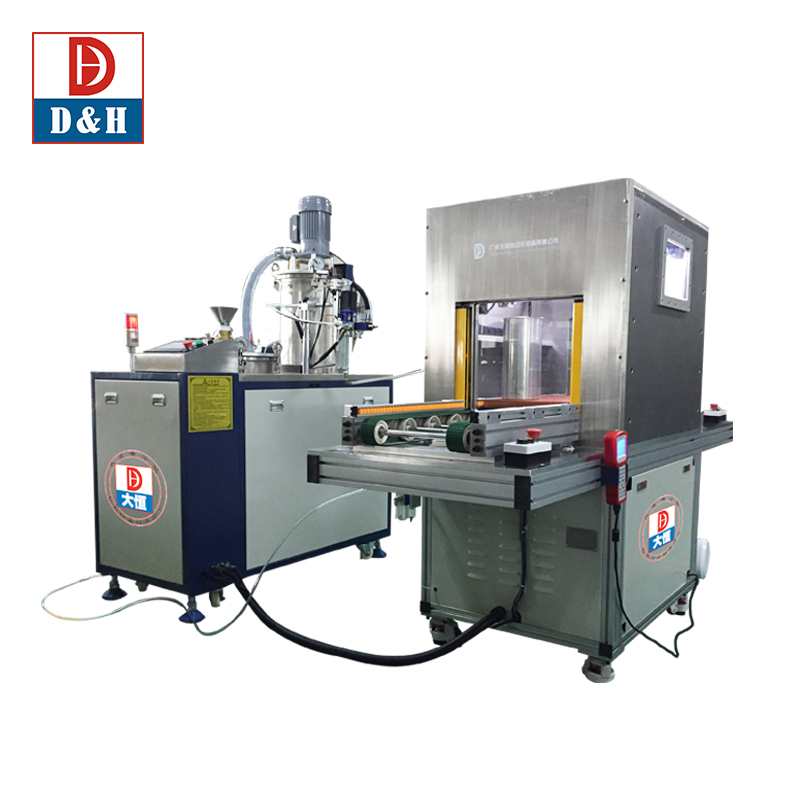 Electric Driven Two Part Component Vacuum Glue Potting Dispensing Robot For Electronic