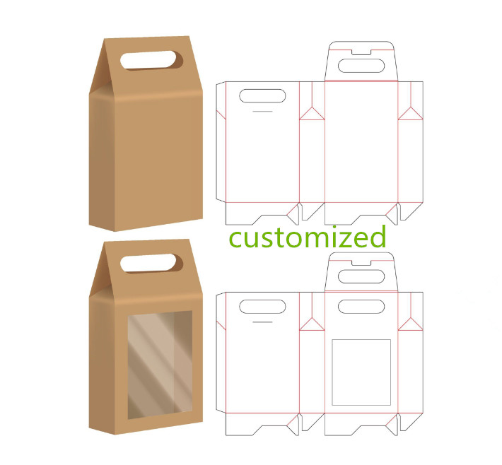 Custom Food Packing Boxes Small Printing Dessert Cake Gifts Packaging Box