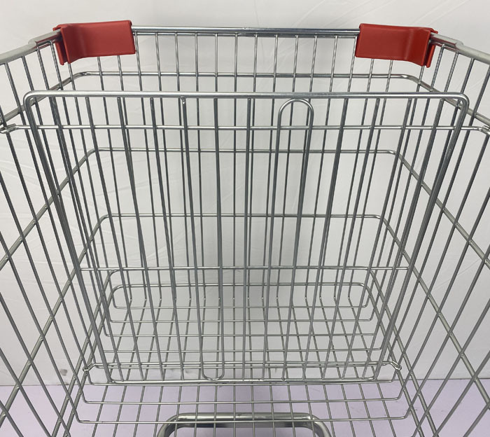 210 Liter German Large Shopping Trolley One Stop Shopping Cart With Foldable Beer Rack
