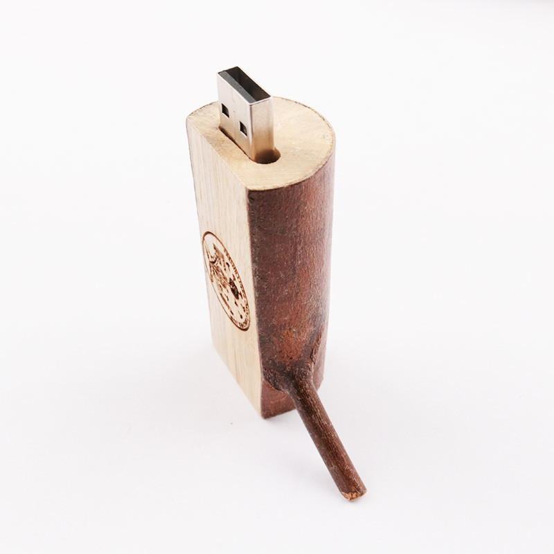 Tree Root USB Flash Drive 2.0 3.0 Original Ecology Wooden 128GB 256GB