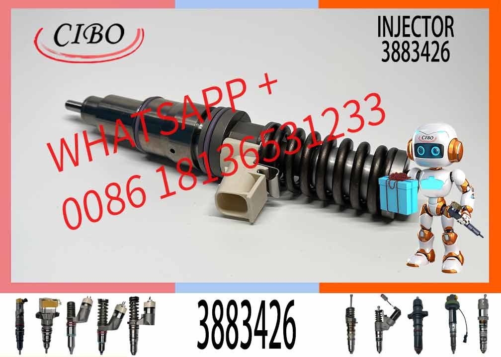 Excavator Parts Injector 3883426 4 PINS diesel Fuel Injector 3883426 BEBE5H00001 for VOLVO PENTA D16