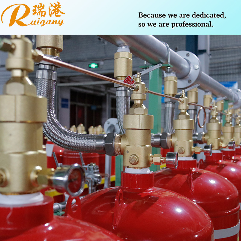 Piping Network FM200 Fire Extinguisher Red Cylinder 70L For Data Centres Etc