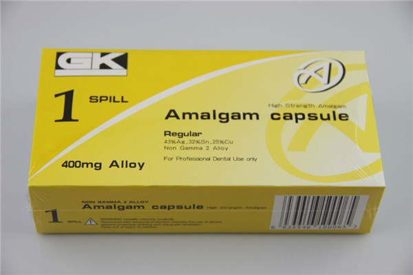 Clinic Dental Amalgam Capsules Alloy With Good Biocompatibility / Operability