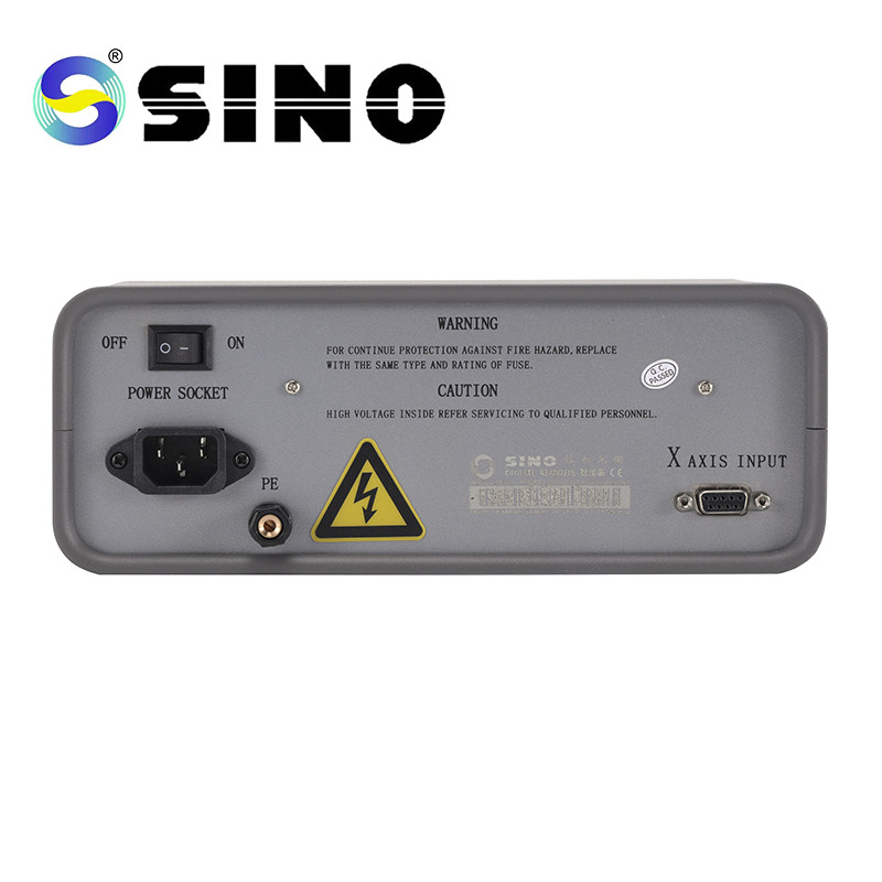 SINO DRO Single Axis SDS3-1 Digital Readout System Glass Linear Scale For Mill Lathe Square Wave TTL