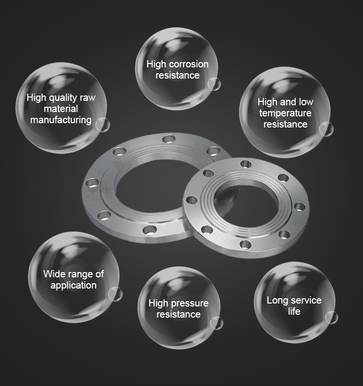Asme ASTM A572 Grade 50 Wide 8 Inch Blind Flange