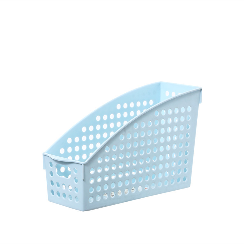 File Document Storage Plastic Basket Organizer For Folder Book