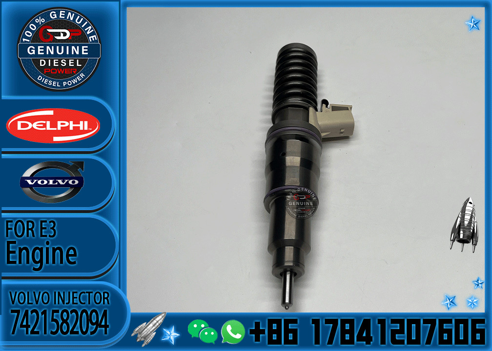 Common Rail Diesel Fuel Injector 21582094 BEBE4D35001 7421582094 7421340616 21340616 85003268 for VOL Engine