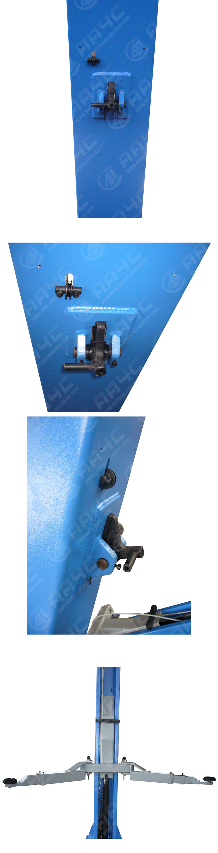 AA4C two post trailer car lifts AA-2PFP40S