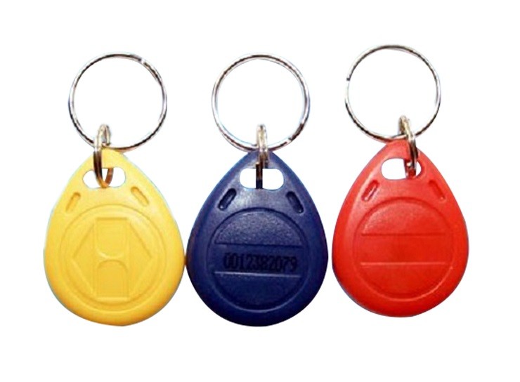 Plastic ABS 125KHZ RFID Key Fob With T5577 Chip Security Key Fob