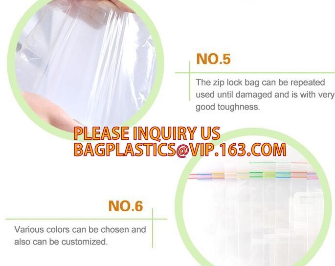 k color Double zipper food storage bag, Double tracking k food storage bags with zip Knurled, fresh grape pa