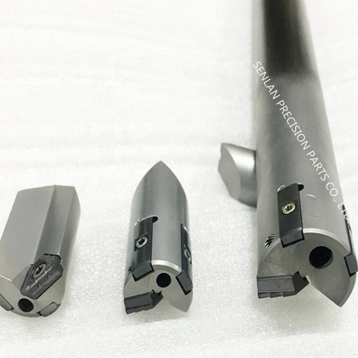 Indexable Inserts Gun Drills | L0-1650mm 1651-2200mm Deep Hole Gun Drill Tools | for Metal Drilling