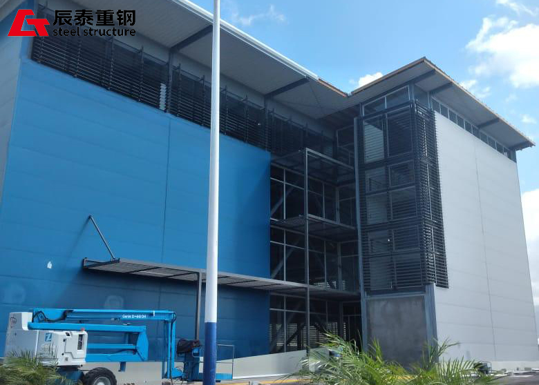Multistory Steel Structure Office Building Department Prefab Steel Commercial Buildings